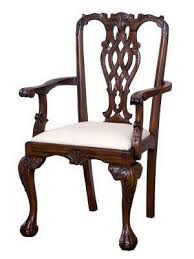 Mahogany Chippendale Arm Chair Chippendale Chairs Dining Chairs Chair