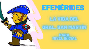 (breve descripción de las actividades llevadas a cabo durante el taller). Vida De San Martin Para Nivel Inicial Efemerides Agosto Youtube