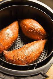 Air Fryer Baked Sweet Potato Recipe Results In A Sweet Potato Baked To Perfection Air Fryer Recipes Healthy Air Fryer Recipes Easy Sweet Potato Recipes Baked