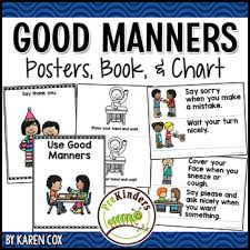 Manners Chart Preschool Worksheets Teaching Resources Tpt