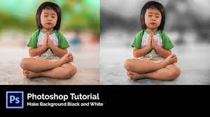 How To Make Background Black And White Photoshop Tutorial Youtube Photoshop Tutorial Photoshop Black And White