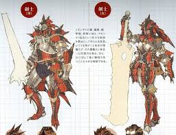Rathalos Blademasters Set Monster Hunter Freedom 2 Monster Hunter Art Monster Hunter Concept Art Characters