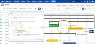 Asap Mode Lag Time Task Link Gantt Chart Softwareplant Com