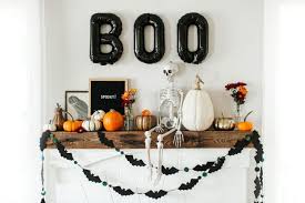 Halloween or hallowe'en (a contraction of all hallows' evening), also known as allhalloween, all hallows' eve, or all saints' eve, is a celebration observed in many countries on 31 october. Halloween Decorating Ideas For The Mantel Apartment Therapy