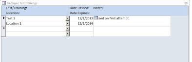 Looking for employee database sample access template training? Employee Training Test Tracking Database Template Employee Training Software