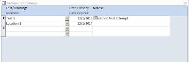 Buy and download a microsoft access training database template for training management, to track employee training, and to keep training records. Employee Training Test Tracking Database Template Employee Training Software