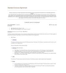 Monthly Service Contract Template Lovely Sample Services 9 Optional ...