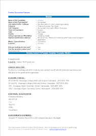 1 ﻿ cvs are typically used for academic, medical, research, and scientific applications in the u.s. å…è´¹accountant Fresher Resume Format æ ·æœ¬æ–‡ä»¶åœ¨allbusinesstemplates Com