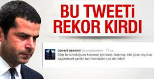 Cüneyt özdemir ve habercilik kariyeri. Cuneyt Ozdemir In Agri Tweeti Rekor Kirdi