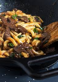 This is quick and easy take on the dish replacing the strips of beef with ground beef and otherwise it is pretty much the same. Mongolian Beef Udon Seasons And Suppers