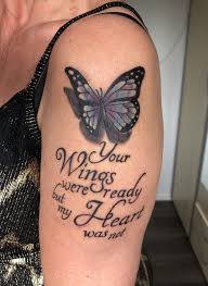 Because of the butterfly's short life span, many ancient peoples saw it as in greek mythology, psyche was represented in art with butterfly wings. Tattoo Your Wings Were Ready Tattoos For Daughters Butterfly Tattoos For Women Mother Tattoos