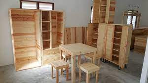 Jika anda mempunyai jati yang dikeringkan yang anda tutupkan kayu jati anda, jika dikehendaki. Perabut Kayu Pine Desainrumahid Com