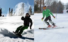 Slowly rotate both legs in the hip sockets, while widening the stance slightly to create a wedge relationship of skis. Switching From Snowboarding To Skiing Why How To Do It