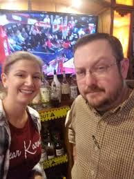 Bar Manager Extrodinaire Elyse McKinney and General Manager Wes Long the  dynamic duo. Just all-around good humans trying to spread some cheer,  cheesy puns, or dad jokes for all to hear. -
