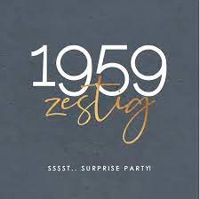 Surprise Uitnodigingskaart Verjaardag 60 Jaar Verjaardagsuitnodiging Verjaardag Verjaardag Uitnodigingen