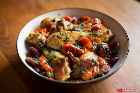Ma Recette Du Mijote Poulet Chorizo Je Papote Le Blog Recette Poulet Chorizo Recette Chorizo Recettes De Cuisine