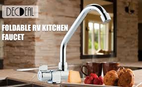 Wonderful rv camper kitchen cabinets. Decdeal Foldable Rv Faucet Rotating Single Handle Deck Wall Mounted Rv Kitchen Tap Amazon Com