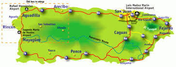 Puerto Rico Map Tourism In 2020 Puerto Rico Vacation Vacation Map Puerto Rico Map