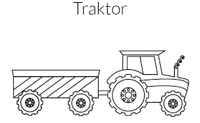 Traktor, to bardzo pomocny pojazd, którego używają w swojej pracy rolnicy. Kolorowanki Traktory Malowanki Traktory Do Druku Mjakmama Pl