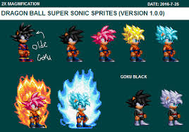 Additionally, silver's backstory was inspired by trunks from the 1984 manga dragon ball, who made a similar journey to the past to kill two androids that would eradicate most of humanity in his own time; Dragon Ball Super Sonic Sprites By Shinlightning On Deviantart