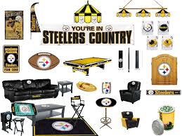 Awesome Pittsburgh Steelers Man Cave Ideas And Products Featuring Nfl Licensed Gear For Steeler Steelers Gifts Pittsburgh Steelers Pittsburgh Steelers Man Cave