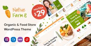 Reset all filters healthy food background from fruits, vegetables, cereal, nuts and superfood. Free Download Nativefarm Organic Healthy Food Wordpress Theme