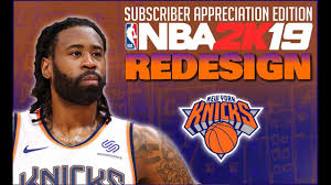 Celebrate new york's best with the knicks jersey, a design made to look like the perforated team jersey this legendary team wears on game day. Nba 2k19 Uniform Redesign New York Knicks Subscriber Appreciation Episode 13 Youtube