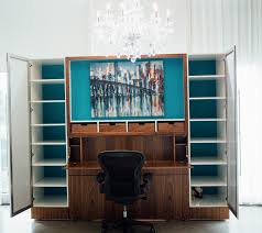 Woodways Custom Cabinetry Zoom Desk Murphy Bed Zoom Room Tiny Home Office Murphy Bed White Walls