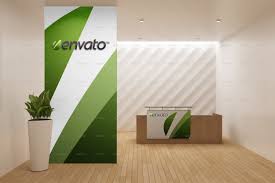 Download Office Interior Branding Mockups By Wutip Graphicriver