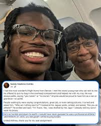 This Travis Hunter story is so wholesome! 🙌 (via Sandy Hawkins Combs/FB)