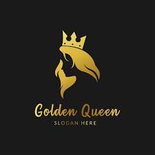 Il nome queen fu coniato da freddie mercury. Golden Queen Logo Luxury Beauty Salon Logo Long Hair Logo Abstract Logo Beauty Salon Logo Salon Logo