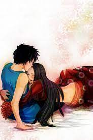 Luffy dan boa hancock romantis. Monkey D Luffy And Boa Hancock One Piece Drawn By Hana Interstice Danbooru
