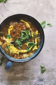 Lentil Soup With Potatoes Lemony Mustard Cream Green Lentil Soup Stew Recipes Food