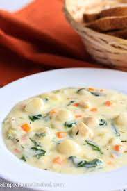 Chicken Gnocchi Soup Chicken Gnocchi Soup Olive Garden Olive Garden Chicken Gnocchi Gnocchi Recipes Soup