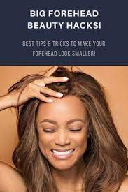 Big Forehead Beauty Hacks Best Tips Tricks To Make Your Forehead Look Smaller Big Forehead Hair For Big Foreheads Hair Big Forehead