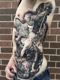 Our shop has been open since 2008. Megan Hoogland Tattoo Inked Magazine Black And Grey Tattoos St Michael Tattoo Archangel Tattoo