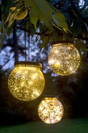 Solar Globe Lights Fairy Dust Ball Now On Sale Gardeners Com Outdoor Globe Lights Globe Lights Dust Balls