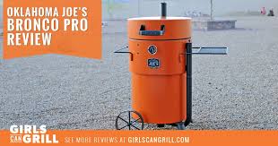 Home » camping » cooking » smoke meats like the pros: Oklahoma Joe S Bronco Pro Drum Smoker Review Girls Can Grill
