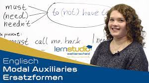 Can may must shall will. Modale Hilfsverben Modal Auxiliaries Ersatzformen Englisch Nachhilfe Youtube