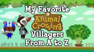 my favorite animal crossing villagers from a to z animal crossing villagers animal crossing animals