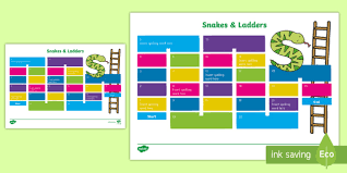spelling board game teacher made snakes and ladders