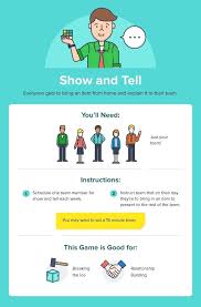 Show And Tell Fun Team Building Activities Team Building Activities Team Building