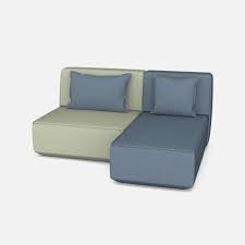 2 sitzer sofa mit recamiere. Modulares Sofa Anwendungsbeispiele I Cubit