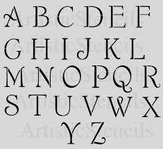 Free letter stencils & alphabet templates Block Letters 2 Inch Printable Letter Stencils Novocom Top