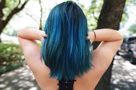 Ion Color Brilliance In Cyan And Sky Blue Bluehair Beautiful Hair Color Sky Blue Hair Bright Hair