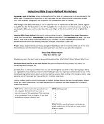 We did not find results for: Inductive Bible Study Worksheet Pdf Free Download Printable