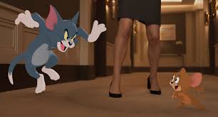 The image comes from the tom and jerry short jerry's cousin.12 tom hires a team of goons to beat up jerry's extremely strong cousin, and they fail. Tom Jerry 12 5m Opening To 12 5m At Box Office Second Best During Pandemic Deadline