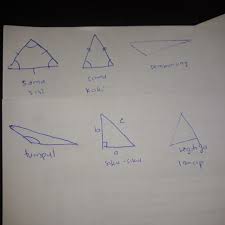 Segitiga sama kaki merupakan segitiga yang mempunyai 2 buah sisi yang sama panjang. Pada Segitiga Abc Diketauhi Sudut A 30 Derajat Sudut B 50 Derajat Berdasarkan Besar Sudutnya Jenis Brainly Co Id