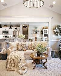 Hydrangea Farm House Living Room French Country Living Room Country Living Room