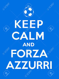 French captain zinedine zidane opened the scoring in the seventh minute with a chipped penalty kick, awarded for a controversial foul by materazzi on florent. Keep Calm And Forza Azzurri Royalty Free Cliparts Vectors And Stock Illustration Image 27532500